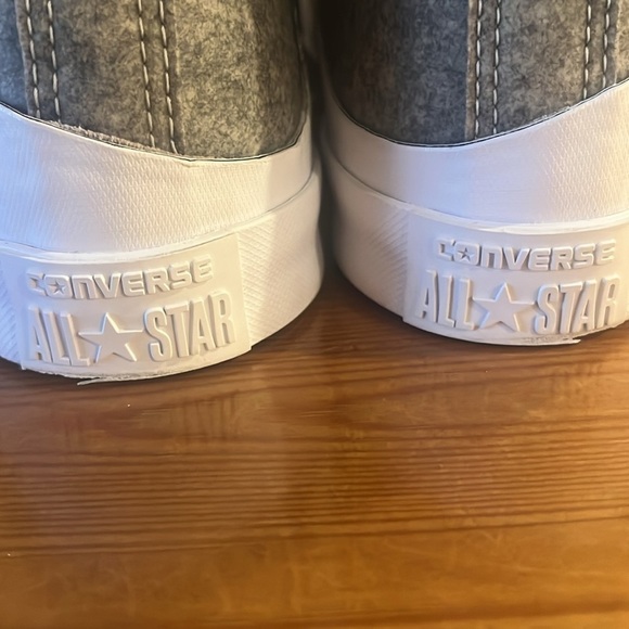 Converse Felt High Top With Lunarlon  Gray Size 10 - Picture 5 of 11